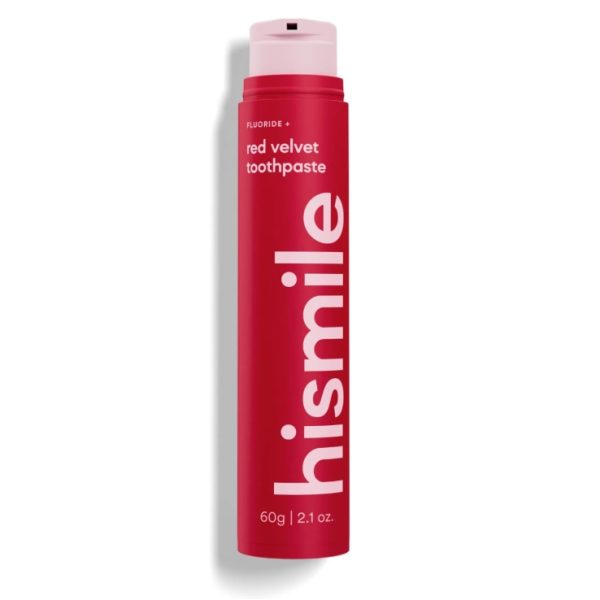 Hismile Red Velvet Flavoured Toothpaste, Flavoured Toothpaste, Hismile Toothpaste, Fluoride Toothpaste, Red Velvet Flavour（Five in total）