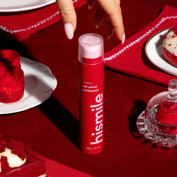 Hismile Red Velvet Flavoured Toothpaste, Flavoured Toothpaste, Hismile Toothpaste, Fluoride Toothpaste, Red Velvet Flavour（Five in total） - Image 2