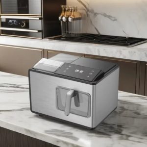 Alternative view of Automatic 44lbs/24H Countertop Ice Maker Self-Cleaning Nuggets Cube Machine for Home Kitchen Office Bar Party