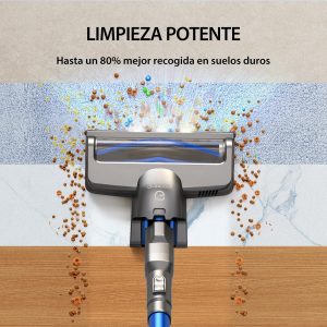 Alternative view of Greenote by Apeman—Cordless Handheld Lightweight Vacuum Cleaner, 23000PA Stick Vacuum 4 in 1, 200W with Dual Digital Motor LED Headlights, 35 Mins Runtime