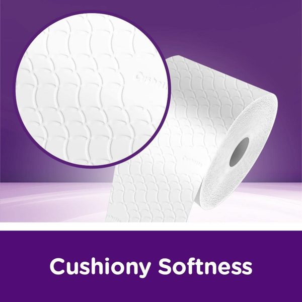 Cushelle Quilted Toilet Paper, Pack of 9 - Image 3