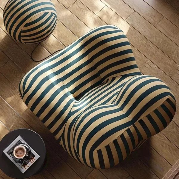 Fully compressed sponge arms lazy sofa single leisure chair - Image 8